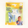 Bear Pacifier Holder Blue